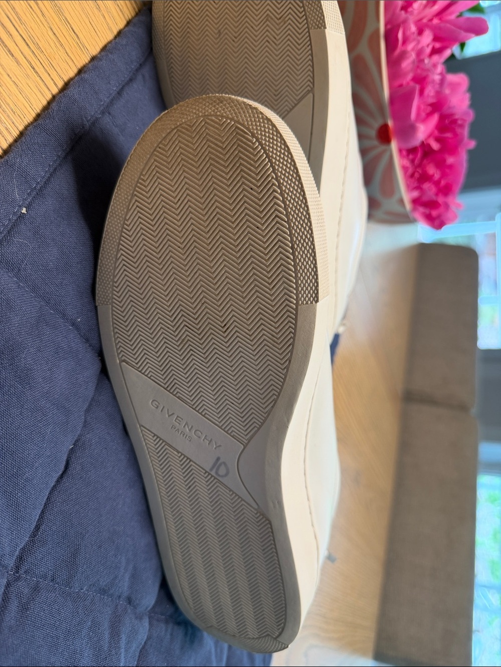 Givenchy Urban Street Leather Sneakers | White Size 38 - Picture 7 of 9